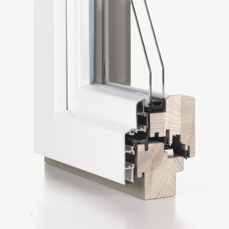 Holz-Aluminium-Fenster IV 68 Mira Classic