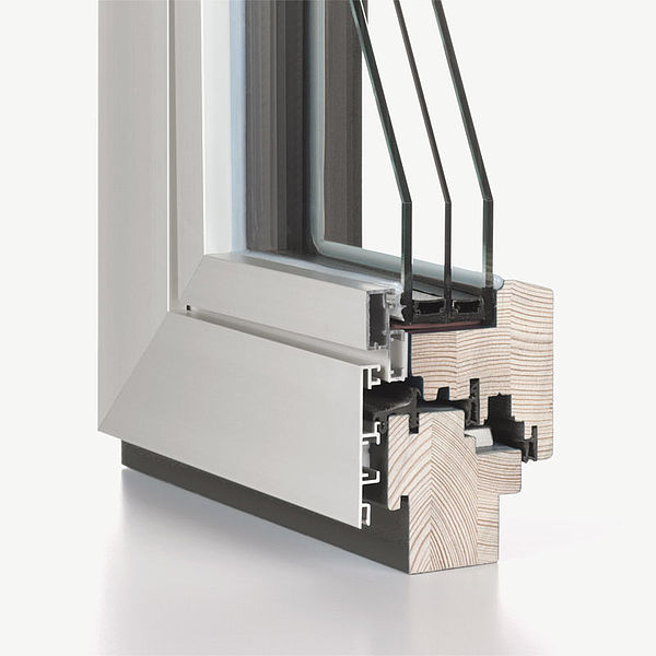 Holz-Aluminium-Fenster IV 68/74 Mira Contour
